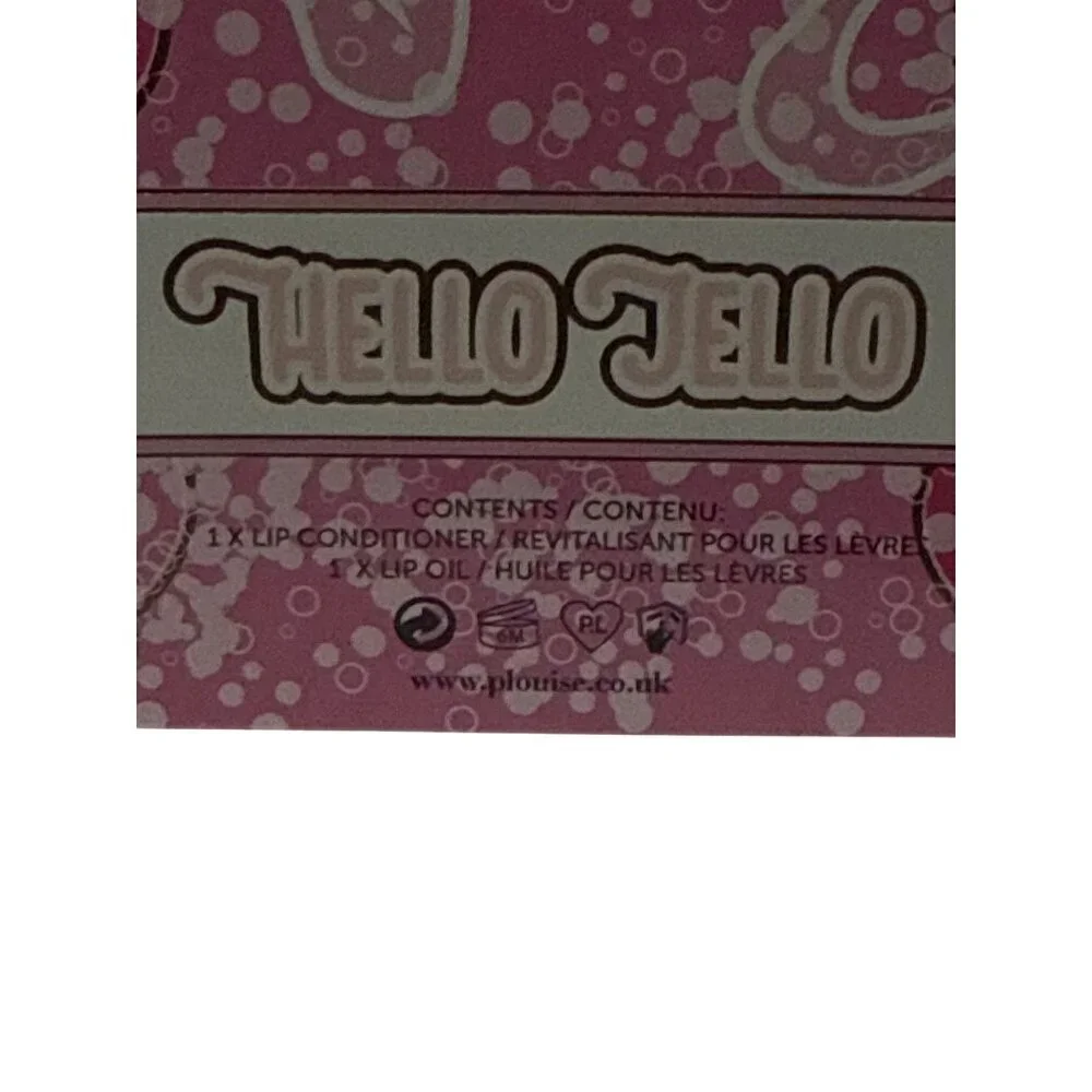 P.Louise Bad B B*tch Energy Hello Jello Lip Conditioner Oil  Raspberry Juice Box